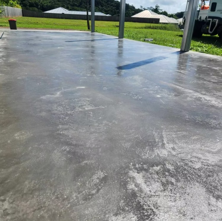 Commercial concrete slab in Hamilton