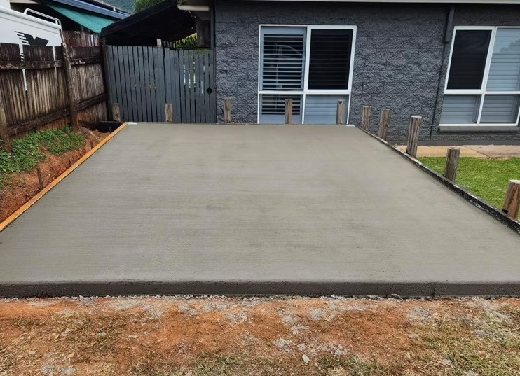 Concrete house foundations in Hamilton
